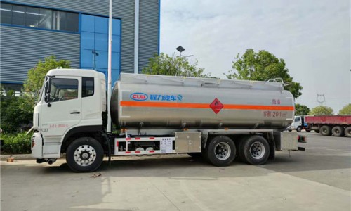 東風(fēng)天龍鋁合金油罐車 