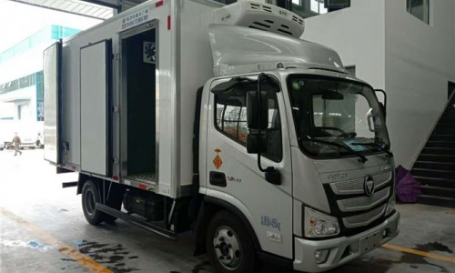 國(guó)六福田歐馬可S1冷藏車 