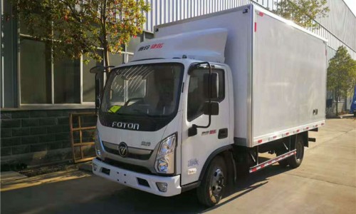 國(guó)六奧鈴捷運(yùn)冷藏車 