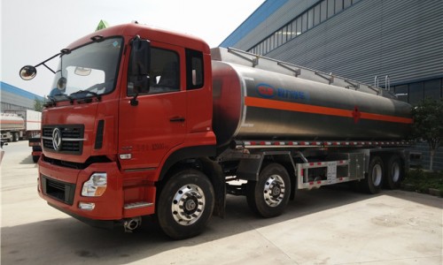 30立方東風(fēng)天龍鋁合金油罐車 
