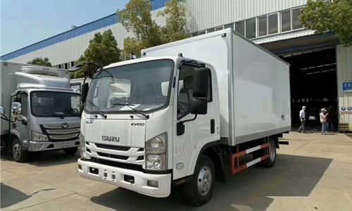 國(guó)六慶鈴五十鈴KV100冷藏車 