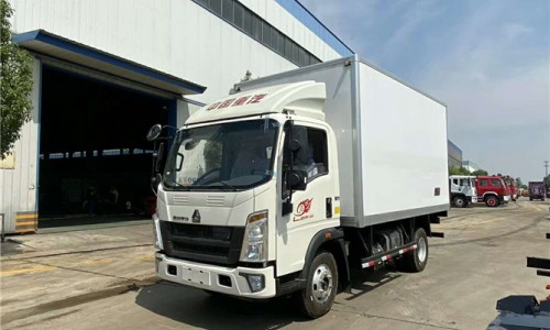 國(guó)六重汽豪沃冷藏車 