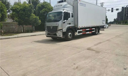 國(guó)六福田歐馬可S5冷藏車 