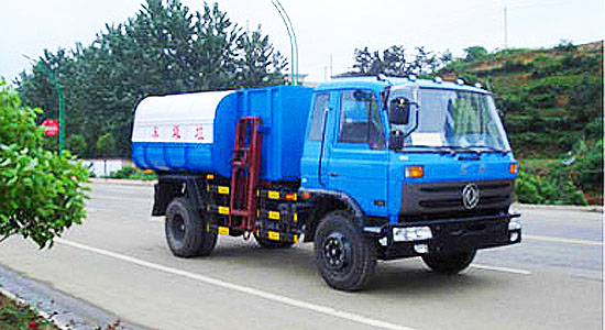 東風(fēng)153對(duì)接垃圾車(chē)(14-15立方) 