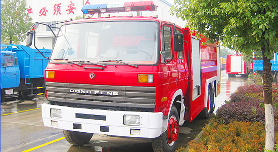 東風(fēng)后雙橋水罐消防車(chē) 