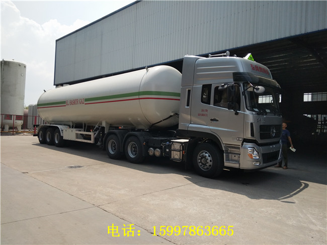 54立方LPG半掛車 